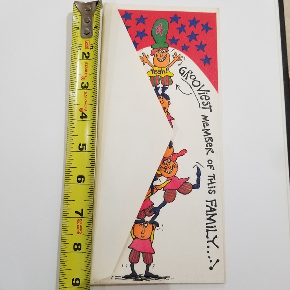 1970 Hi Brows American Greetings Birthday Card - Picture 8 of 8